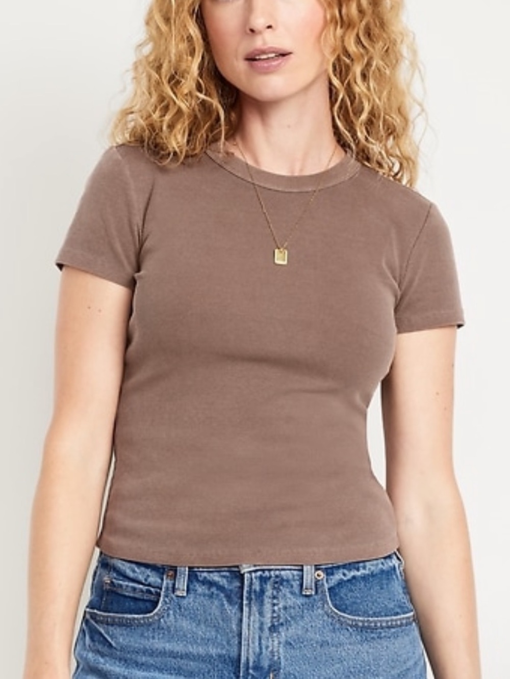 3-Pack - Old Navy Ribbed Tee’s - Picture 2 of 4
